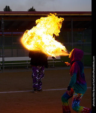 World Hoop Day 2019 - Fire Performer #11