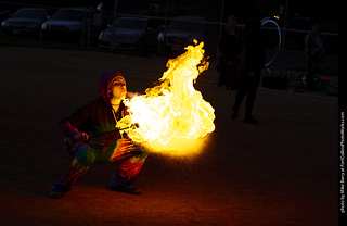 World Hoop Day 2019 - Fire Performer #11