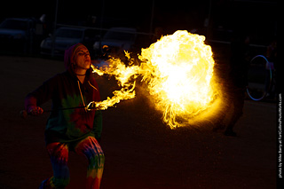 World Hoop Day 2019 - Fire Performer #11