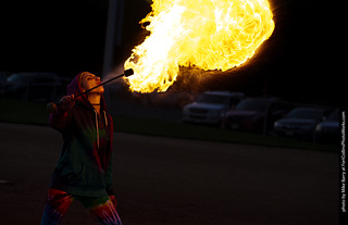 World Hoop Day 2019 - Fire Performer #11