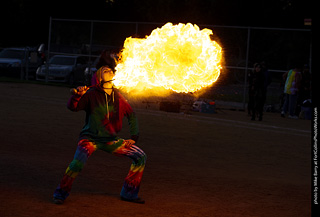 World Hoop Day 2019 - Fire Performer #11
