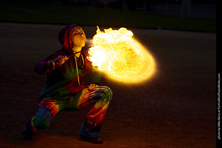 World Hoop Day 2019 - Fire Performer #11