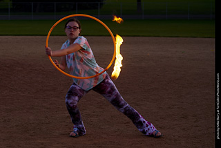 World Hoop Day 2019 - Fire Performer #12