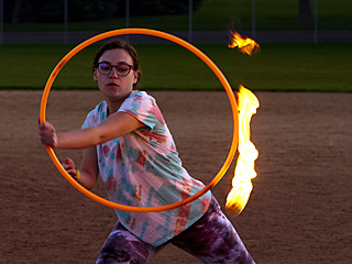 2019-10-05 - World Hoop Day Fire Performer #12