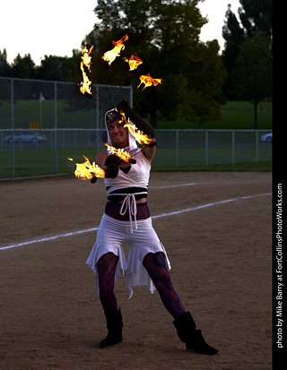 World Hoop Day 2019 - Fire Performer #13