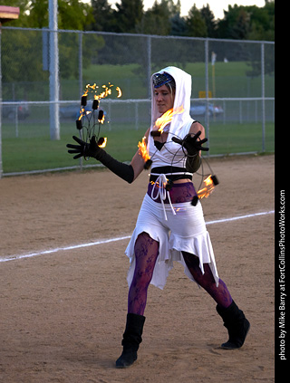 World Hoop Day 2019 - Fire Performer #13