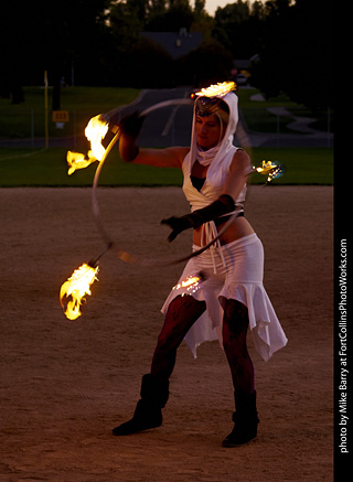 World Hoop Day 2019 - Fire Performer #13