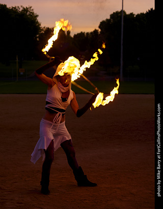 World Hoop Day 2019 - Fire Performer #13
