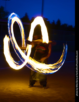 World Hoop Day 2019 - Fire Performer Scooby