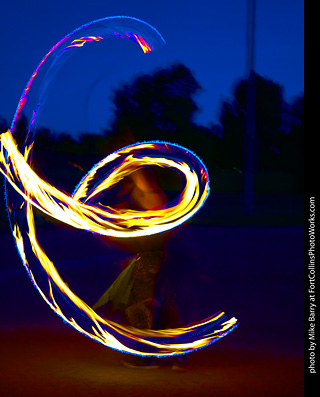 World Hoop Day 2019 - Fire Performer Scooby