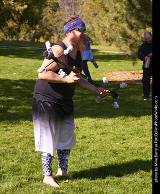 World Hoop Day 2019 - Fire Performer Scooby