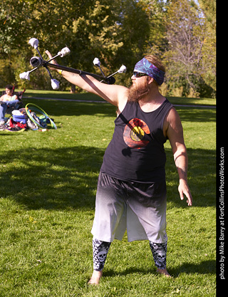 World Hoop Day 2019 - Fire Performer Scooby