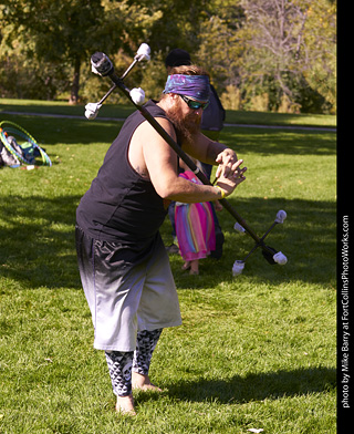 World Hoop Day 2019 - Fire Performer Scooby