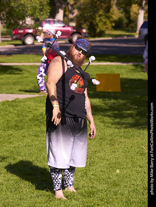 World Hoop Day 2019 - Fire Performer Scooby