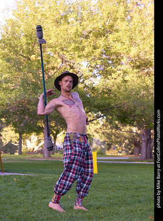World Hoop Day 2019 - Fire Performer Stephen