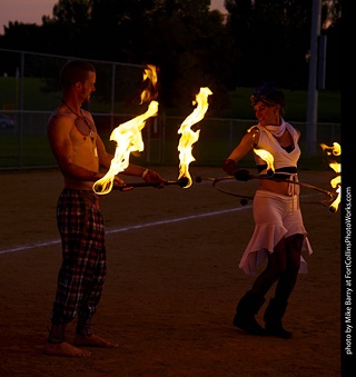 World Hoop Day 2019 - Fire Performer Stephen
