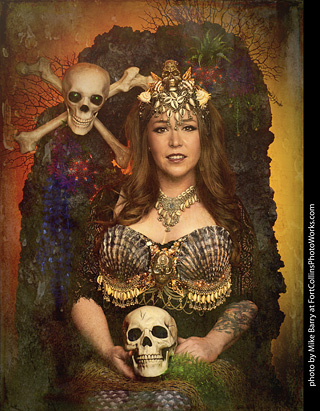 Mirelle - Halloween mermaid shoot