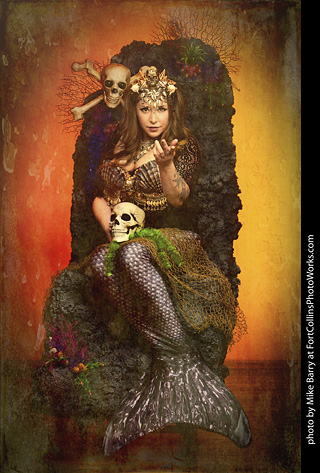 Mirelle - Halloween mermaid shoot