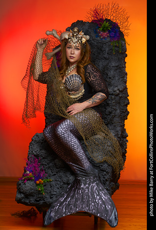 Mirelle - Halloween mermaid shoot