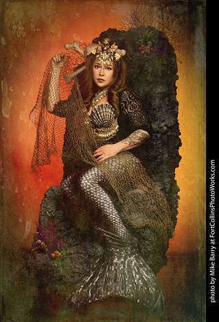 Mirelle - Halloween mermaid shoot