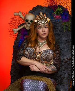 Mirelle - Halloween mermaid shoot