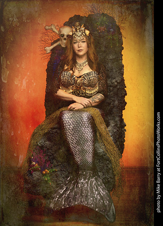 Mirelle - Halloween mermaid shoot