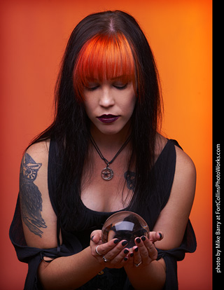 Anne - Halloween model shoot