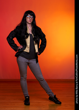 Ashley as Richie Tozer from It shoot