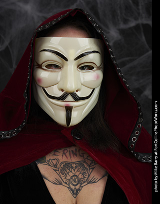 Morticia Addams shoot - Amy