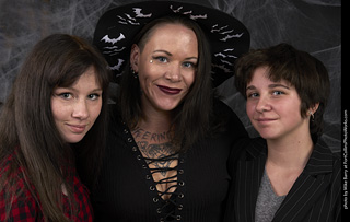 Morticia Addams shoot - Amy