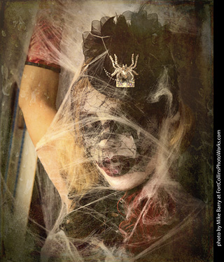 Freddy Krueger/Harley Quinn model shoot - Mandy