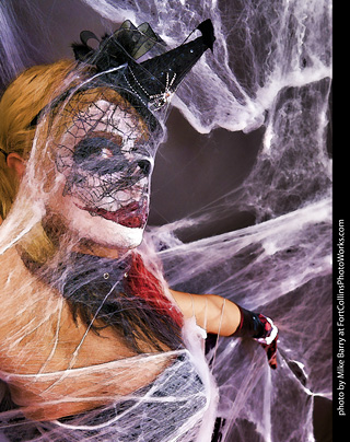 Freddy Krueger/Harley Quinn model shoot - Mandy