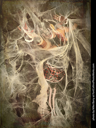 Freddy Krueger/Harley Quinn model shoot - Mandy