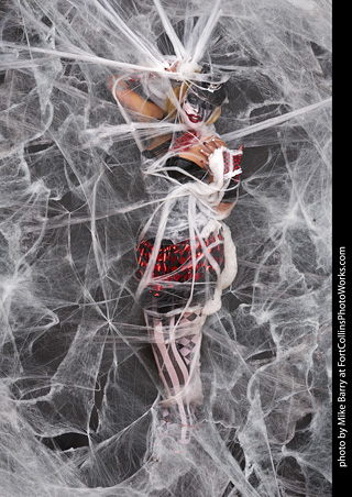 Freddy Krueger/Harley Quinn model shoot - Mandy