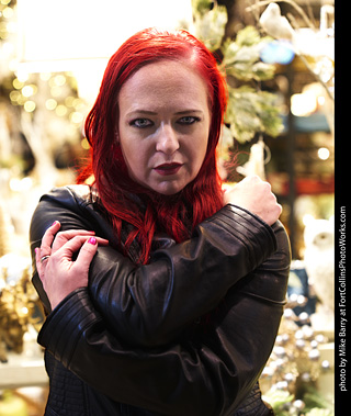 Laura model shoot in Old Town