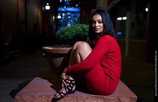 Leyhanna model shoot in Old Town