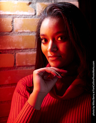 Leyhanna model shoot in Old Town