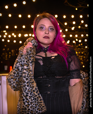 Night in Old Town Model Shoot - Mollie