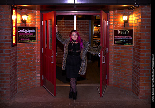 Night in Old Town Model Shoot - Mollie