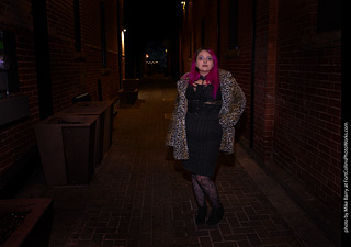 Night in Old Town Model Shoot - Mollie