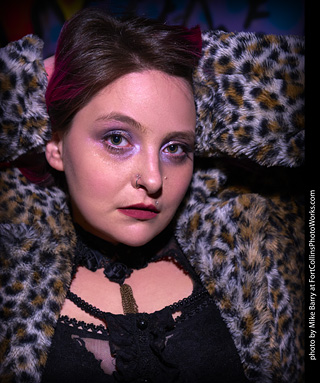 Night in Old Town Model Shoot - Mollie