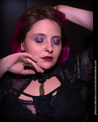 Night in Old Town Model Shoot - Mollie