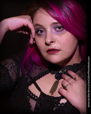 Night in Old Town Model Shoot - Mollie