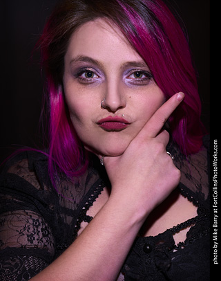 Night in Old Town Model Shoot - Mollie