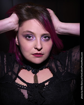 Night in Old Town Model Shoot - Mollie