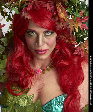 Poison Ivy Cosplay Shoot - Mandy