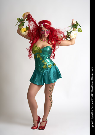 Poison Ivy Cosplay Shoot - Mandy