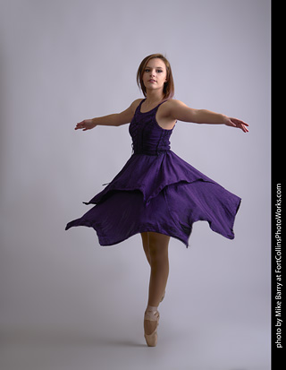 Ariana - Ballet Model Shoot