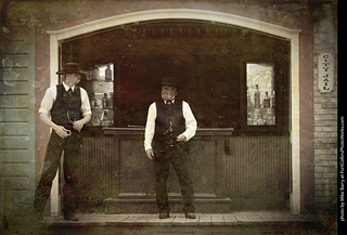 Gunfight at the OK Corral in Tombstone, AZ