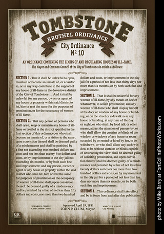 Brothel Ordinance